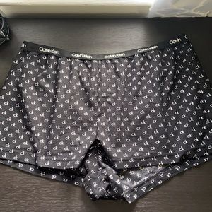 Calvin Klein sleeping shorts
